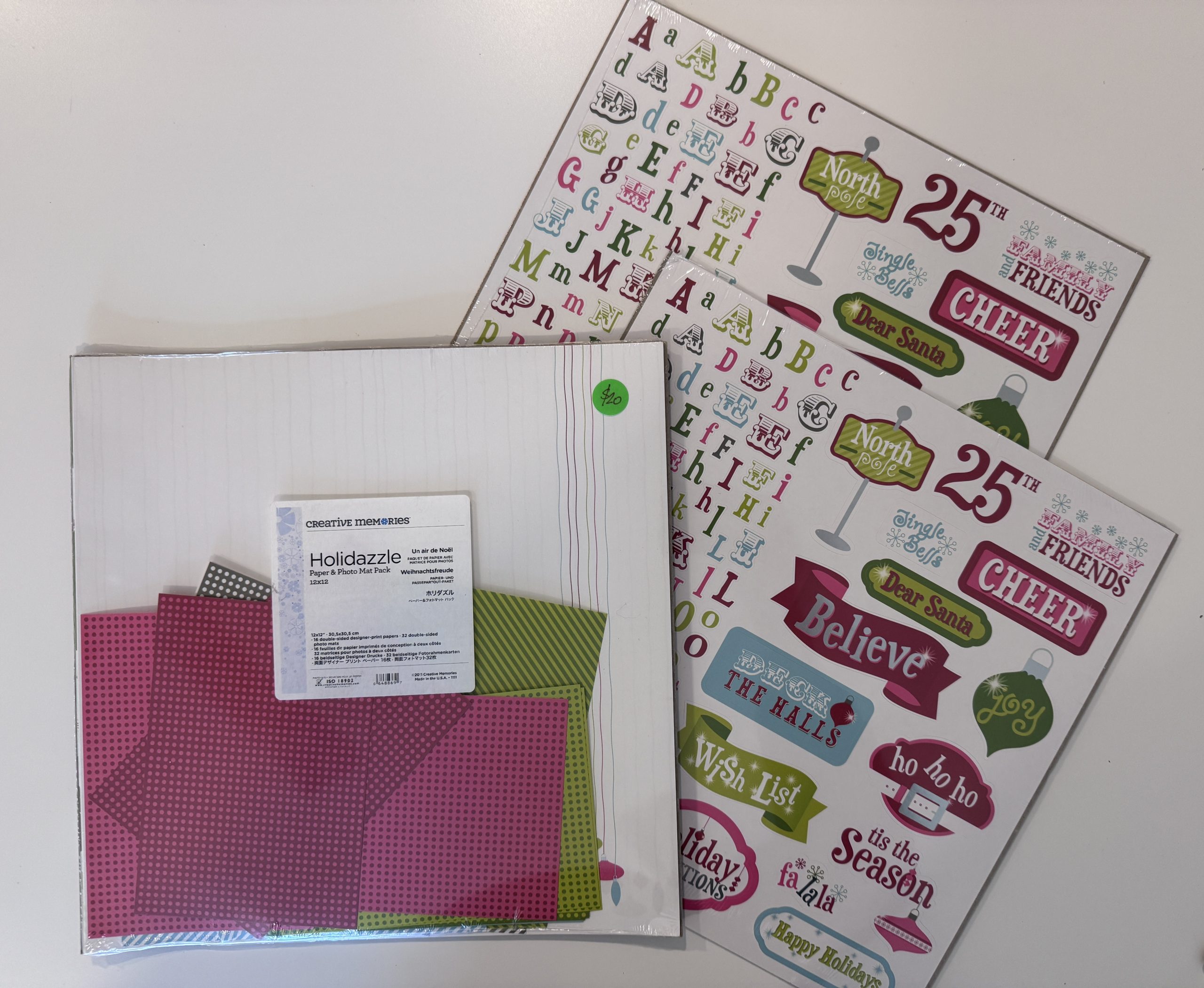 Creative Memories Vintage Holidazzle Bundle